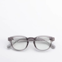 Dernières lunettes rétro ovales japonaises personnalisées pour hommes noires verres optiques lumière bleue montures de lunettes lunettes transparentes