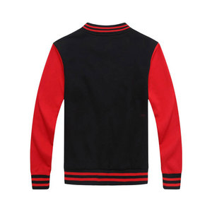 Blousons de baseball personnalisables pour hommes en molleton chenille brodé, col montant, style universitaire, avec logo personnalisé, service OEM - Product Image 6