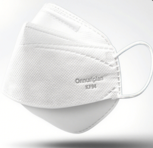 Mascarilla DE PREVENCIÓN DE POLVO amarilla KF94 de gran tamaño, potente para bloquear más del 94% de partículas nocivas, asegurando las vías respiratorias - Product Image 1