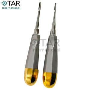 ชุดลิฟต์ฟัน2ซี่เครื่องมือทางการแพทย์ทางทันตกรรมด้านบนและล่าง3มม. และ4มม. ทำจากสเตนเลสสตีล - Product Image 4