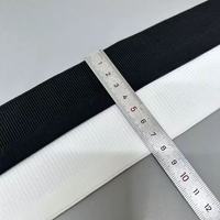 Fourniture directe usine : Bande élastique côtelée à extrémités ouvertes de 2,5 cm à 6 cm pour pantalons, jupes et ceintures – Ruban élastique à bord ouvert