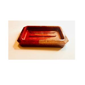 Resin Soap Stand Plant Holder Soap Holder and Handmade Accessories Soap Dishes square Shape and Natural Craft - Product Image 2