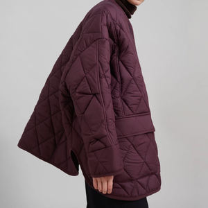 Veste matelassée pour femme OEM, veste légère tendance et élégante / Vêtement de rue décontracté, printemps automne, étiquette personnalisée, veste matelassée - Product Image 2