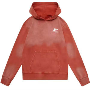 Durable Basics Custom Made Washed & Sun Faded Hoodies Logo personnalisé Private Label Hoodies à vendre - Product Image 1