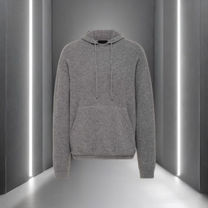 Sweat à capuche personnalisé pour hommes Plus XL Heavyweight 100% coton Long Drop Shoulder Sweatshirt High Embroidered Puff Techniques Solid Print - Product Image 2