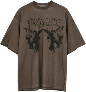 QUICK DRY T-shirt surdimensionné 100% coton 200 grammes de qualité supérieure pour homme avec motif écologique - Product Image 5
