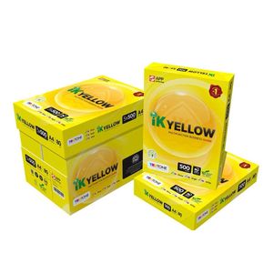 Quality Cheap Price IK Yellow Plus <b>A4</b> Copy Paper 75g Double <b>A4</b> Paper Copy Paper 80gsm - Product Image 1