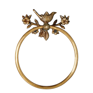 Manija de Puerta de Latón con Acabado Dorado Antiguo, Tirador de Puerta Clásico para Decoración de Puertas de Hogar, Hotel y Oficina - Product Image 6