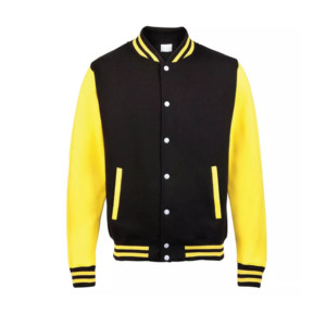 OEM Men's <b>Winter</b> Varsity <b>Jacket</b> High Street Style with Thick <b>Leather</b> Design CollegeBaseballjacket for men DDP Shipping - Product Image 2