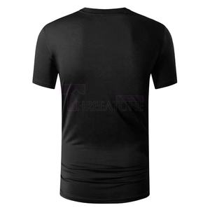 T-shirt sportif coupe classique pour homme 100% coton Tissu haute performance Vêtements actifs polyvalents - Product Image 2