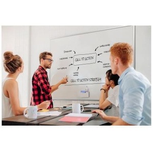 Legamaster Plastic Whiteboard <b>Pen</b> Holder 15.3 X 9.8 X 6.9 cm <b>White</b> for Stationary Use - Product Image 5