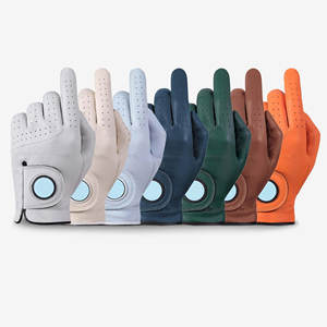 Guantes de Golf de Piel de Oveja Suave a Todo Color, Transpirables, con Logotipo Personalizado, para Todo Tipo de Clima - Product Image 1