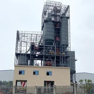 Automatic dry mix mortar tower plant dry concrete mixing plant dry mortar mixing