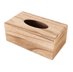 Top Selling Table Top Tissue Dispenser Made of Wood <b>Material</b> Tissue <b>Box</b> Tissue <b>Storage</b> <b>Box</b> for Home Office Use in Best Price - Product Image 1