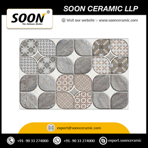 Azulejos de Pared de Cerámica Ordinaria con Impresión Digital Mate, 12 x 12 Pulgadas, Diseño Rústico, Antideslizantes para Uso en Exteriores - Product Image 2