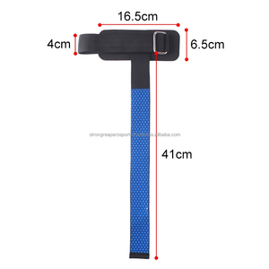 Vente flash - Sangles de poignet en néoprène unisexes avec logo personnalisé, antidérapantes, légères, équipement de protection pour la salle de sport et la remise en forme - Product Image 6