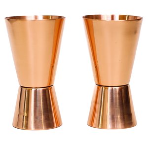 Premium Quality Copper Jigger Glass Cocktail Stirrer Amazing Quality <b>Bar</b> Hotel Tableware Item Most Demanded Metal Jigger Glass - Product Image 6