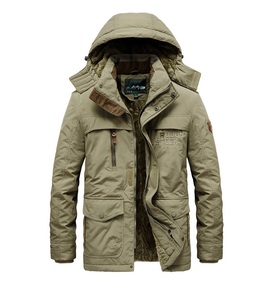 Veste parka matelassée pour homme en gros, imperméable, hiver, super qualité, veste parka pour homme - Product Image 3