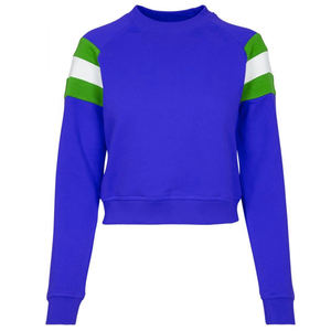 Sudadera corta de manga larga para mujer y niña, ropa para Parte Superior Femenina, con capucha, nueva - Product Image 6