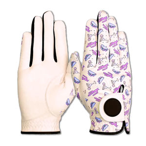Gants de golf pour hommes de haute qualité en cuir véritable avec logo personnalisé, imperméables, protection UV, antidérapants, respirants, pour les sports de plein air - Product Image 4
