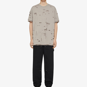 Vente en gros des meilleurs fabricants T-shirt en coton à motif solide pour hommes Logo personnalisé à manches courtes à la mode à bas prix - Product Image 3