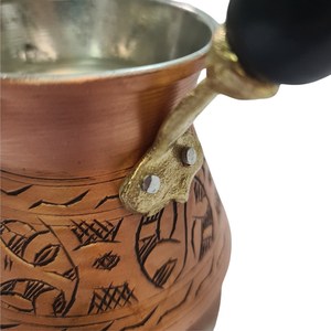 Nouvelle arrivée, cafetière turque en cuivre massif, vente en gros, vaisselle, tasse à café, décoration de table pour la maison, la cuisine, le restaurant, l'hôtel, les fêtes - Product Image 4