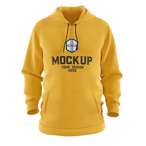 Sweatshirt à capuche en polaire épaisse d'hiver-Pull à manches longues confortable et chaud-Sweat-shirt à col rond décontracté-Coton doux et léger personnalisé - Product Image 1