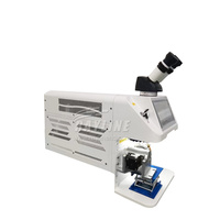 Mini machine de soudage laser pour bijoux 200w écran tactile HD avec axe rotatif/machine laser CCD pour soudeuse par points dentaire or argent