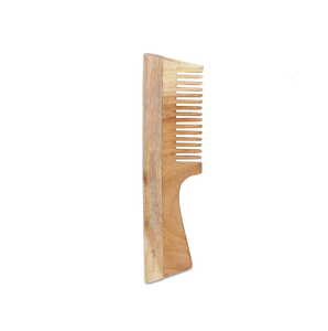 Nature Hair Accessories <b>Wooden</b> <b>Comb</b> Beard <b>Comb</b> wood handle Hotel for customized size cheap price - Product Image 5