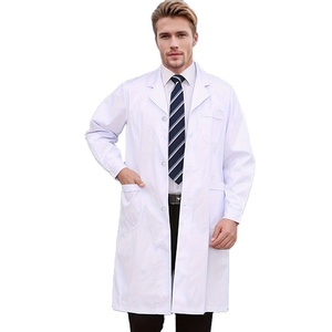 เสื้อโค้ทสำหรับห้องปฏิบัติการทางการแพทย์เนื้อนุ่มพิเศษผ้ามืออาชีพระบายอากาศได้ดีผลิตตามสั่ง - Product Image 1