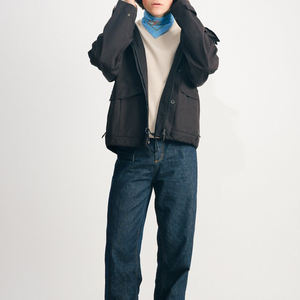 Nueva llegada de alta calidad de ropa de invierno chaquetas de concha de algodón transpirable y cremallera de talla grande chaqueta rellena de algodón - Product Image 4