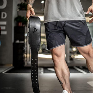 เข็มขัดยกน้ำหนักหนังแท้คุณภาพสูงสั่งทำพิเศษสำหรับการฝึกยกน้ำหนักและเพาเวอร์ลิฟติ้ง - Product Image 5