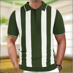 Qualité 220 grammes Polyester/coton uni teint polo pour hommes léger respirant grande taille solide Logo motif surdimensionné ajustement chaud! - Product Image 6