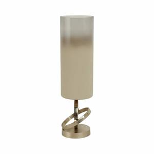 Portavelas Dorado Hurricane, Base Anular Escultural de Vidrio Esmerilado Ombre, Candelabro Moderno Abstracto de Aluminio para Navidad - Product Image 1