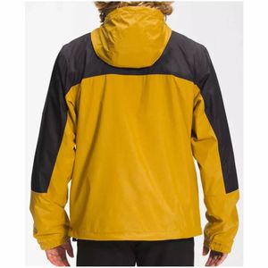 Chaqueta Cortavientos Impermeable, Chaqueta para la Nieve, Chaqueta Cortavientos de Nailon Estilo Urbano Personalizada para Hombres Adultos con Capucha - Product Image 2