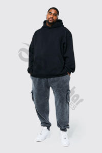 Pantalon de survêtement personnalisé de haute qualité Pantalon de survêtement rembourré pour temps froid hiver hommes Pantalon de jogging quantité décontractée coton imperméable - Product Image 6