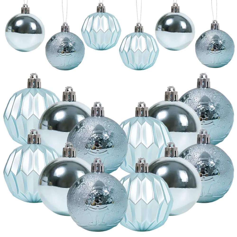 Nieuwe Dsigne Boom Decoraties Doos Luxe Custom Geschilderde Luxe Kerstboom Santa Ballen Bola De Navidad