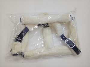 Cabecera ajustable de nailon con placa de latón, cabestro con tachuelas de cuero para SILLÍN inglés para caballos en la mejilla Starap - Product Image 2