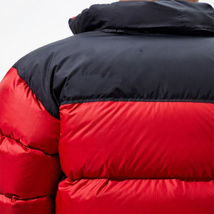 Chaqueta universitaria de invierno acolchada de lona ligera de alta calidad para hombre, cuello con capucha relleno para actividades al aire libre High Street - Product Image 4