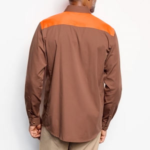 Maillot de chasse à manches longues imprimé arbre véritable camouflage extérieur personnalisé randonnée camping uniforme tactique court camouflage - Product Image 6