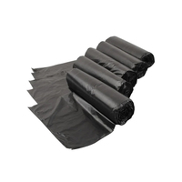 Produk kustom kualitas bagus tas hitam LDPE besar kustom dengan harga pasar grosir