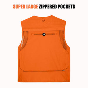 Chaleco de Pesca Transpirable para Uso Diario, Deportivo, de Invierno, sin Mangas, de Calidad Única para Hombre - Product Image 2