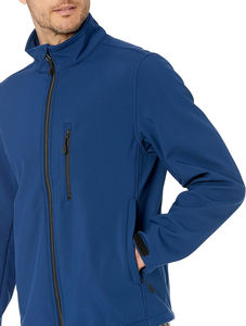 Chaqueta Softshell de Invierno para Hombre 2026, Ligera, Personalizada, con Cuello Alto, de Lona, Impermeable, de Secado Rápido, Precio de Fábrica al por Mayor - Product Image 4