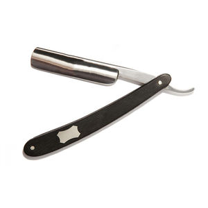 Maquinilla de afeitar de borde recto profesional con logotipo personalizado Mango de metal Maquinillas de afeitar Barberos - Product Image 6