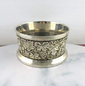 Metal <b>Bottle</b> <b>Coaster</b> for Dining Table Home Bar Kitchen Decor Handmade Durable Drinkware Accessory Set Gift - Product Image 1