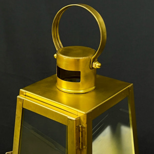 High Quality Handmade Iron Metal <b>Candle</b> Lantern Customizable <b>Hanging</b> Table Durable <b>Candle</b> Holder for Home Decor Christmas - Product Image 4