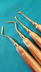 ชุดอุปกรณ์ถอนฟันแบบพรีเมียม 4 ชิ้น ชุดเครื่องมือผ่าตัดช่องปาก อุปกรณ์ถอนฟัน - Product Image 2