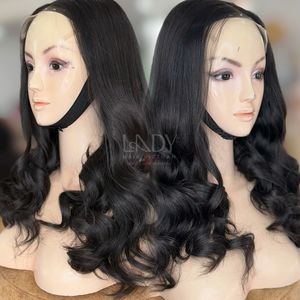 Mejor precio 100% pelo vietnamita Super doble dibujado ondulado Color Natural peluca - Product Image 3