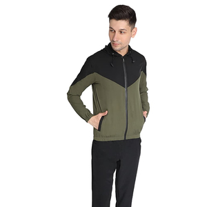 Survêtement 2 pièces Zip Up pour hommes, nouvelle couleur, grande et grande combinaison d'entraînement de jogging pour hommes - Product Image 5