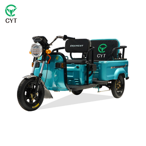 Tricycle électrique à 3 roues pour passagers et marchandises, double siège, pour usage familial et professionnel - Product Image 1